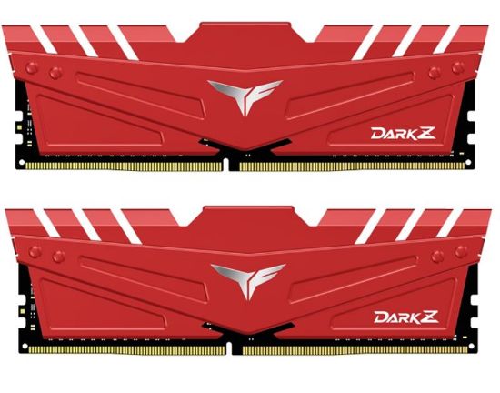  Зображення Модуль пам`яті DDR4 2x8GB/3000 Team T-Force Dark Z Red (TDZRD416G3000HC16CDC01) 